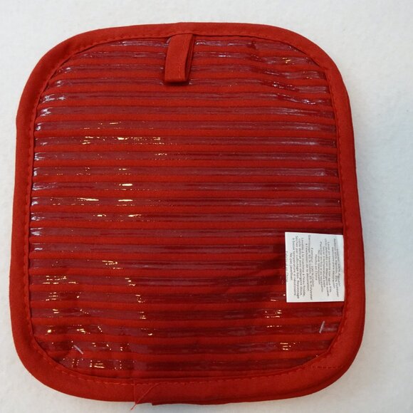 Spode Christmas Tree Oven Pot Holder Set of 2 Holiday Polka Dot Festive - Picture 5 of 7